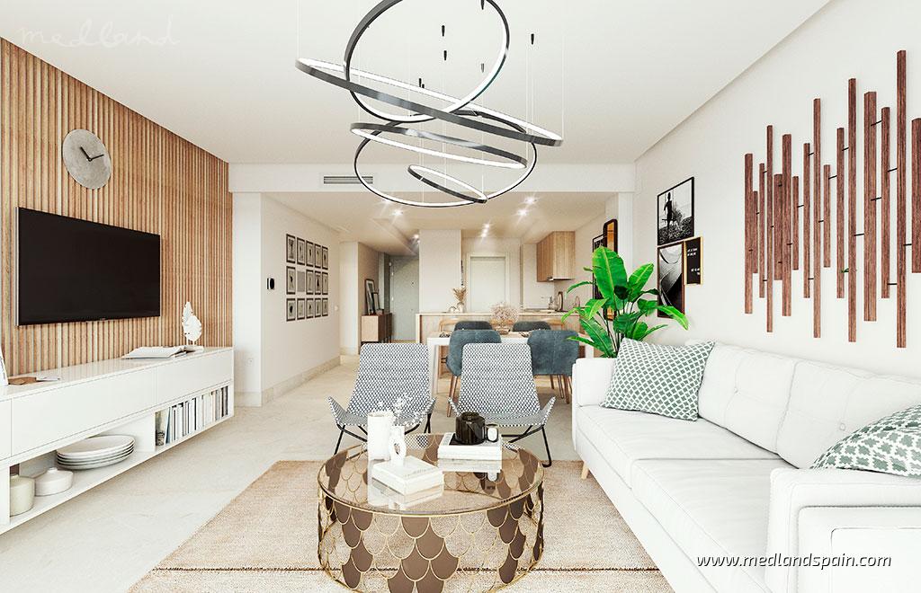 Apartment à Benahavis, Malaga, Espagne 2 chambres, 103 m2 No. 105350