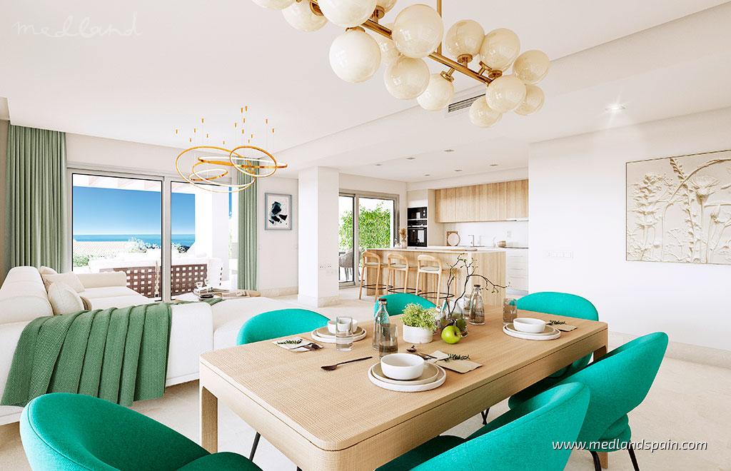 Apartment à Benahavis, Malaga, Espagne 2 chambres, 103 m2 No. 105350