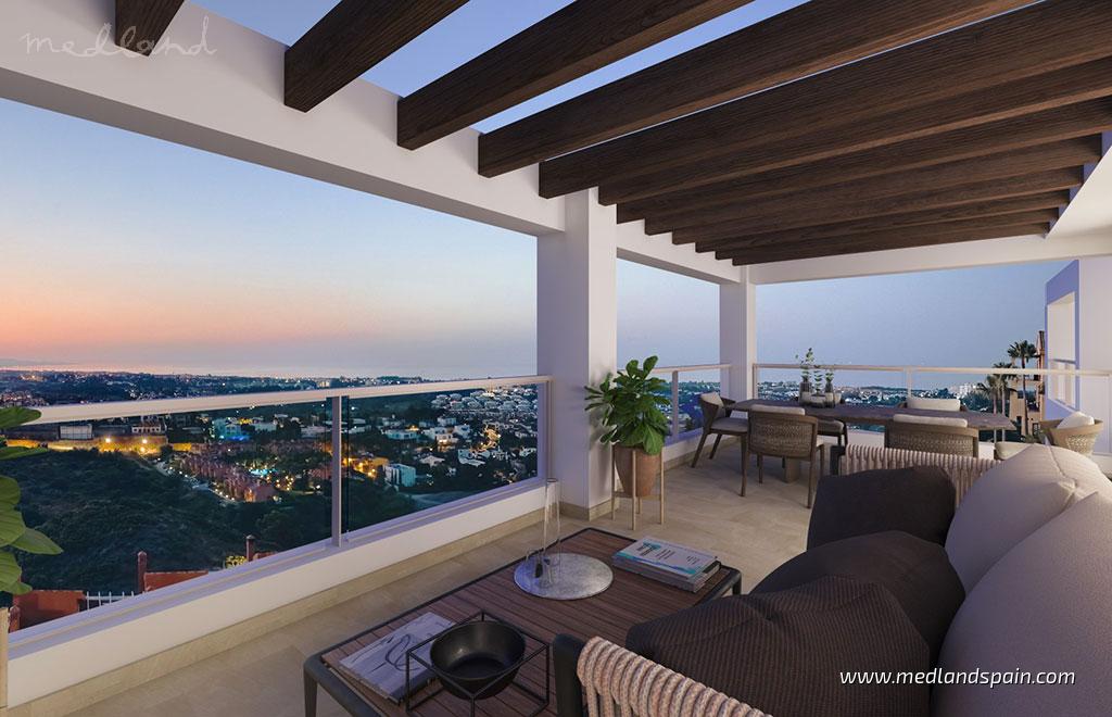 Apartment à Benahavis, Malaga, Espagne 2 chambres, 103 m2 No. 105350