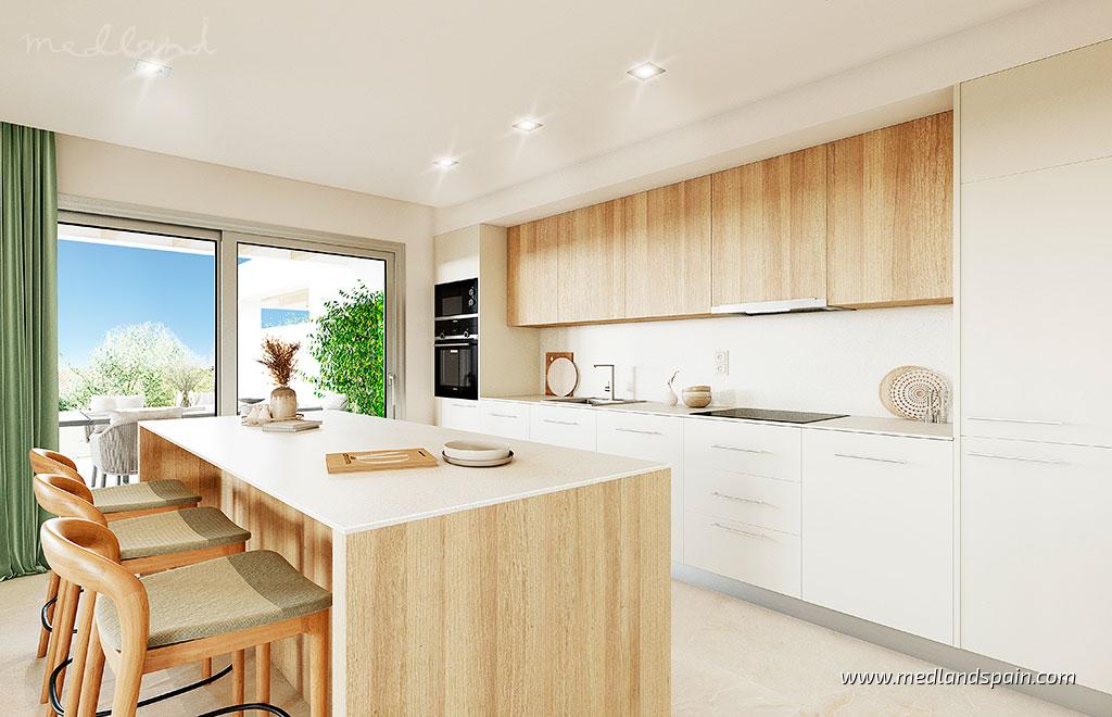 Huoneisto Benahavis, Malaga, Espanja 3 makuuhuonetta, 118 m2 No. 105349