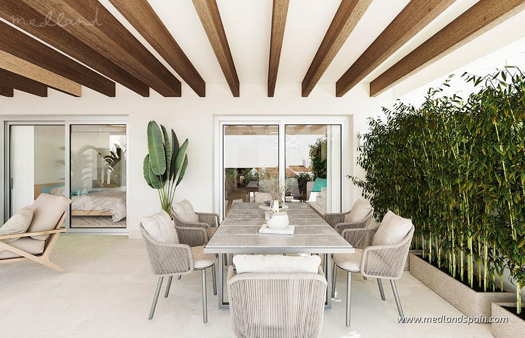 Huoneisto Benahavis, Malaga, Espanja 3 makuuhuonetta, 118 m2 No. 105349