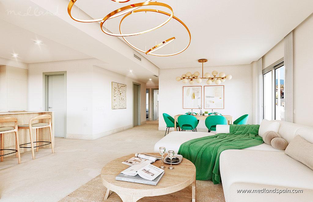 Huoneisto Benahavis, Malaga, Espanja 3 makuuhuonetta, 118 m2 No. 105349