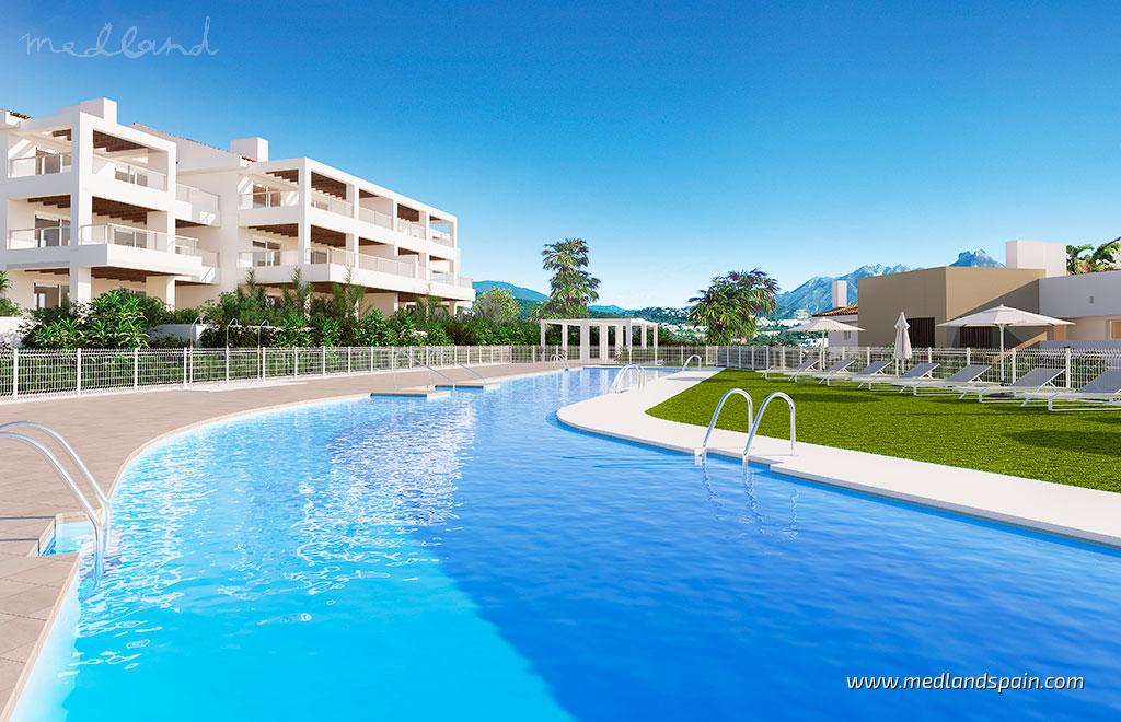 Huoneisto Benahavis, Malaga, Espanja 3 makuuhuonetta, 118 m2 No. 105349
