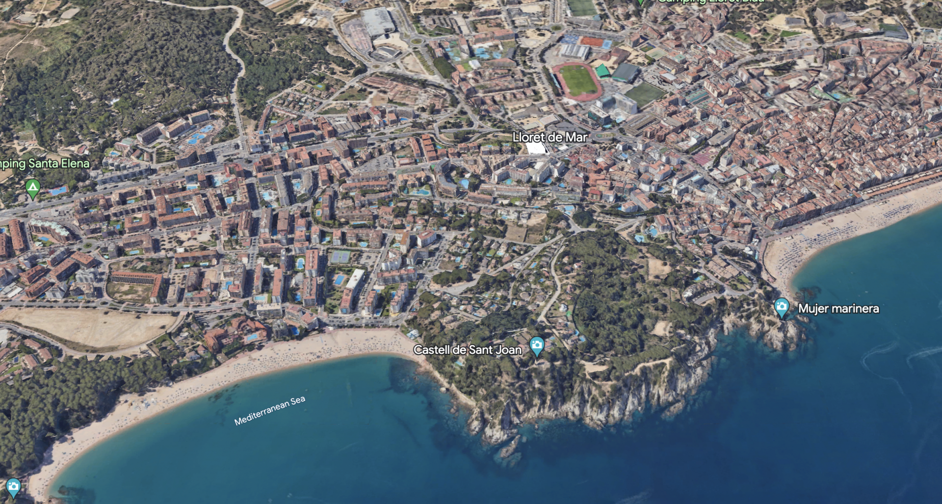 Terreno a Lloret de Mar, Girona, Spagna N° 81480