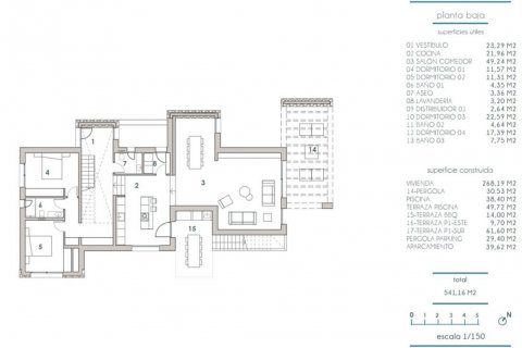 Villa for sale Moraira, Alicante, Spain 4 bedrooms, 541 sq.m. No. 91572 - photo 12