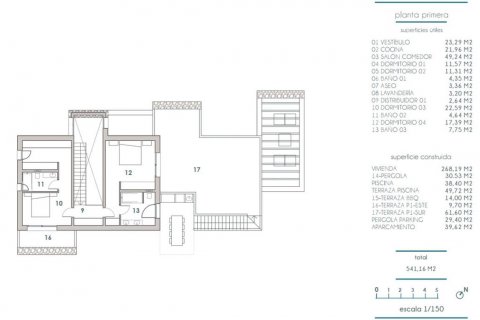 Villa for sale Moraira, Alicante, Spain 4 bedrooms, 541 sq.m. No. 91572 - photo 14