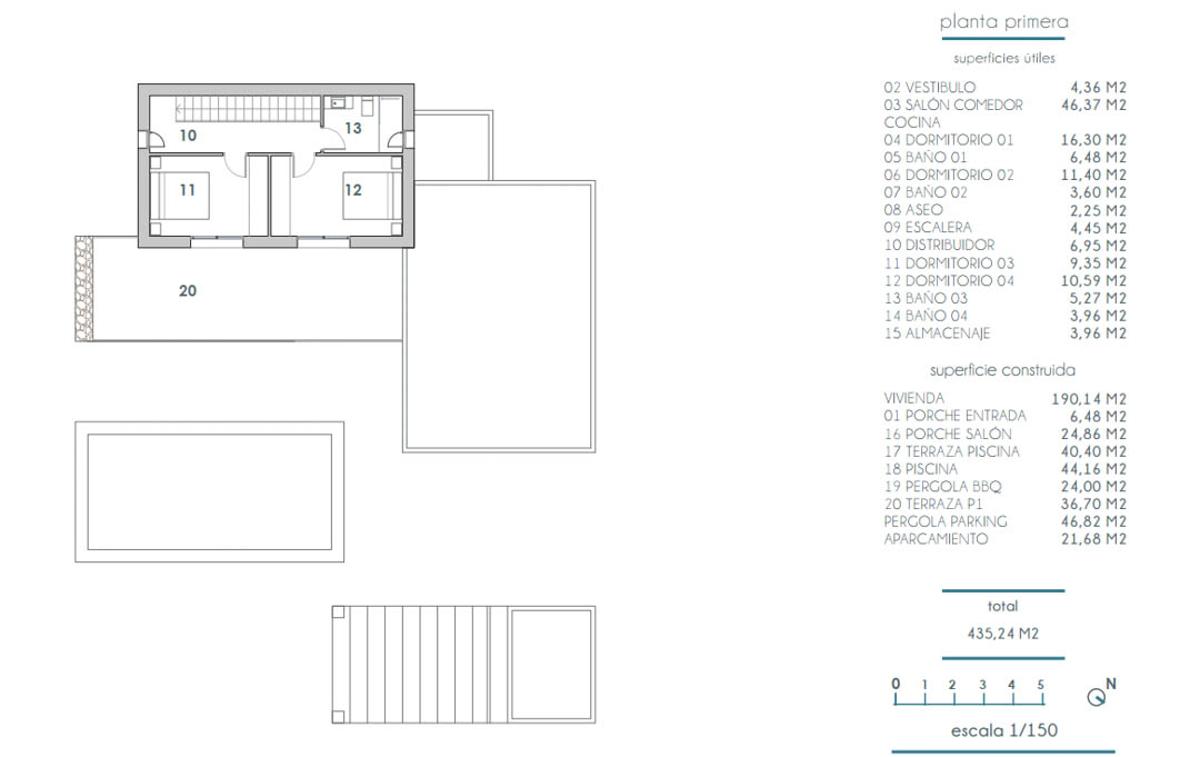Villa in Moraira, Alicante, Spanien 4 Schlafzimmer, 435 m2 Nr. 91571