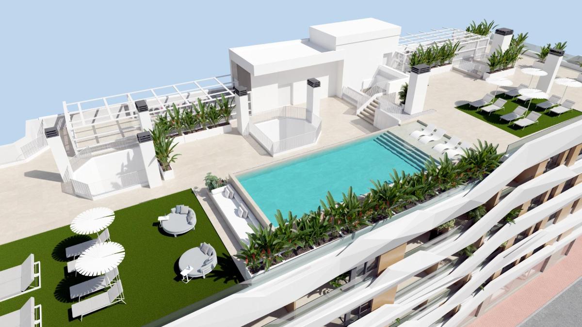 Dzīvoklis Guardamar del Segura, Alicante, Spānijā 3 istabas, 98 m2 Nr. 100505