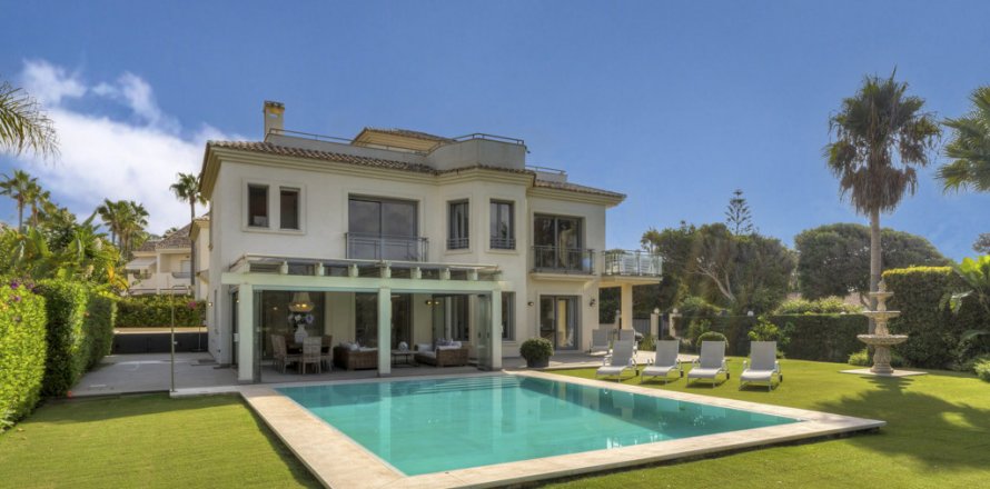 Willa Marbella, Malaga, Hiszpania 5 sypialni, 551 mkw. nr 107936