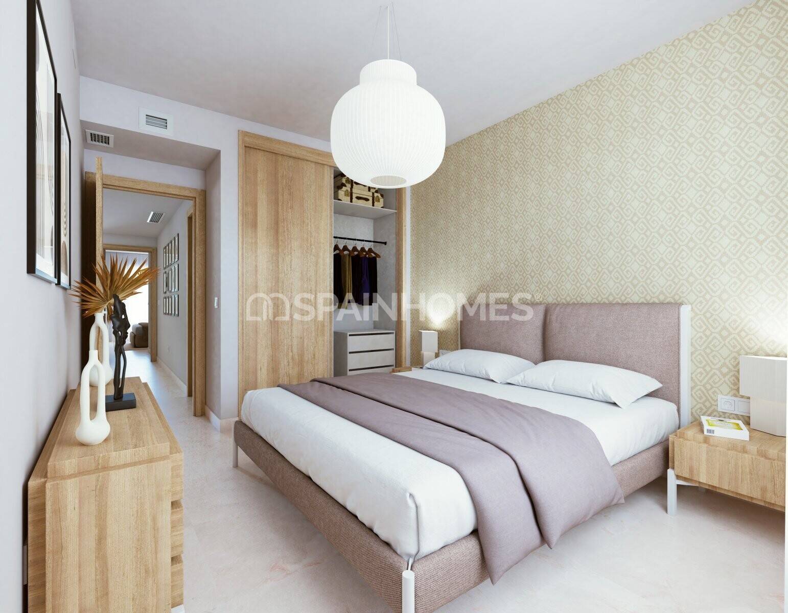 Квартира в Эстепона, Малага, Испания 2 спальни, 90м2 №91759