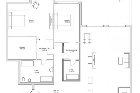Apartment for sale Dehesa De Campoamor, Alicante, Spain 2 bedrooms, 196 sq.m. No. 115549 - photo 14