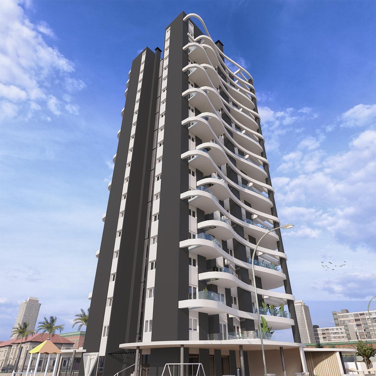 Apartment in Calpe, Alicante, Spain 3 bedrooms, 165 sq.m. No. 119296