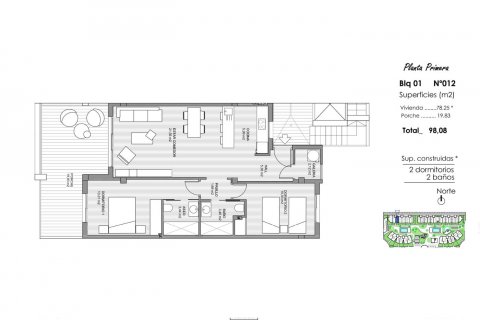 Apartment for sale Guardamar del Segura, Alicante, Spain 2 bedrooms, 85 sq.m. No. 94807 - photo 27