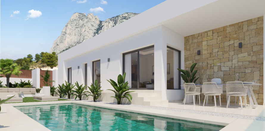 Huvila Finestrat, Alicante, Espanja 4 makuuhuonetta, 144 m2 No. 110268