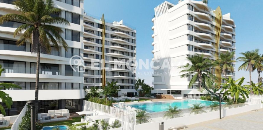 Penthouse w La Manga del Mar Menor, Murcia, Hiszpania 3 sypialnie, 92 mkw. nr 112874