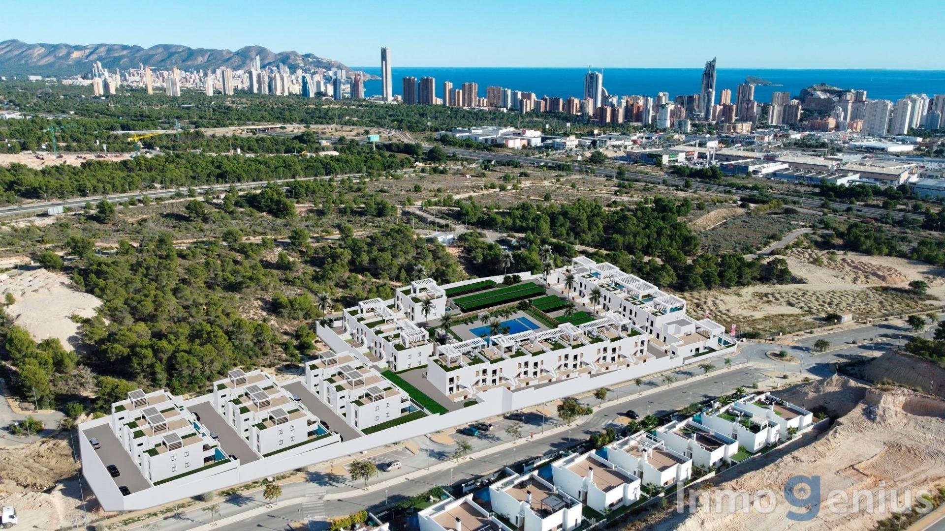 Bungalo Finestrat, Alicante, Spānijā 3 istabas, 139 m2 Nr. 83993