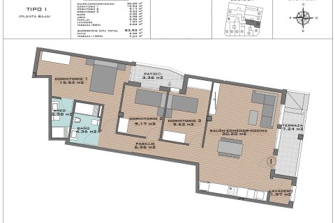 Apartment for sale Algorfa, Alicante, Spain 3 bedrooms, 88 sq.m. No. 114346 - photo 12