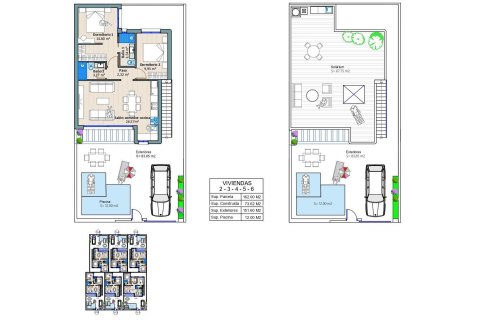 Villa till salu Torre-Pacheco, Murcia, Spanien 2 sovrum, 73 kvm. Nr. 112734 - foto 10