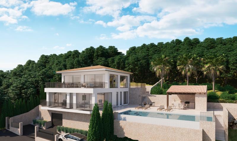 Villa à Puigpunyent, Mallorca, Espagne 4 chambres,  No. 103190
