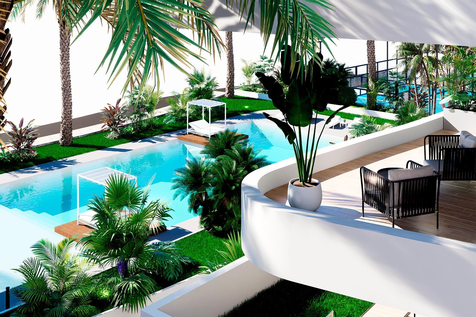 Penthauss Finestrat, Alicante, Spānijā 2 istabas, 68 m2 Nr. 112281