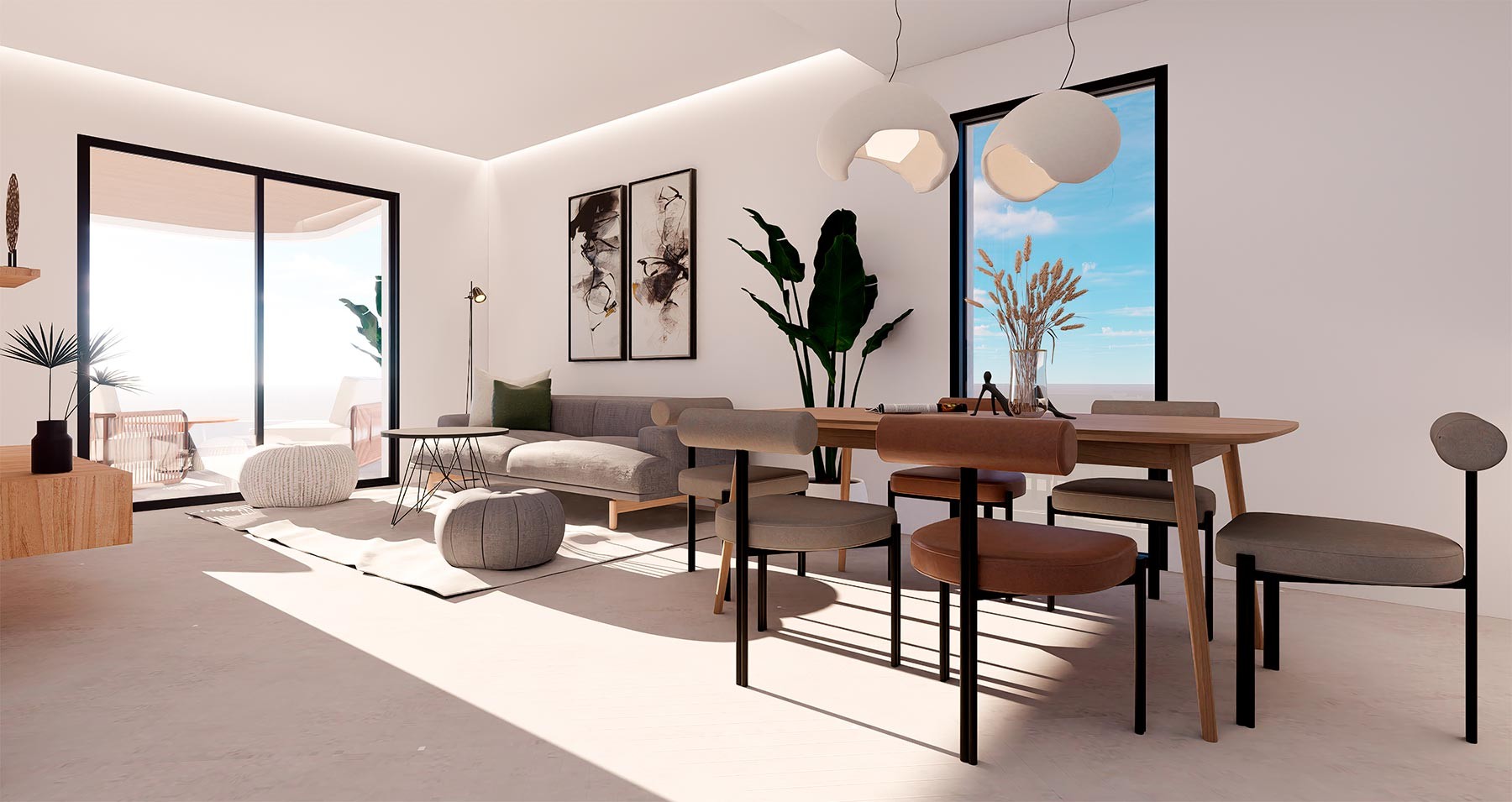 Penthauss Finestrat, Alicante, Spānijā 2 istabas, 68 m2 Nr. 112281