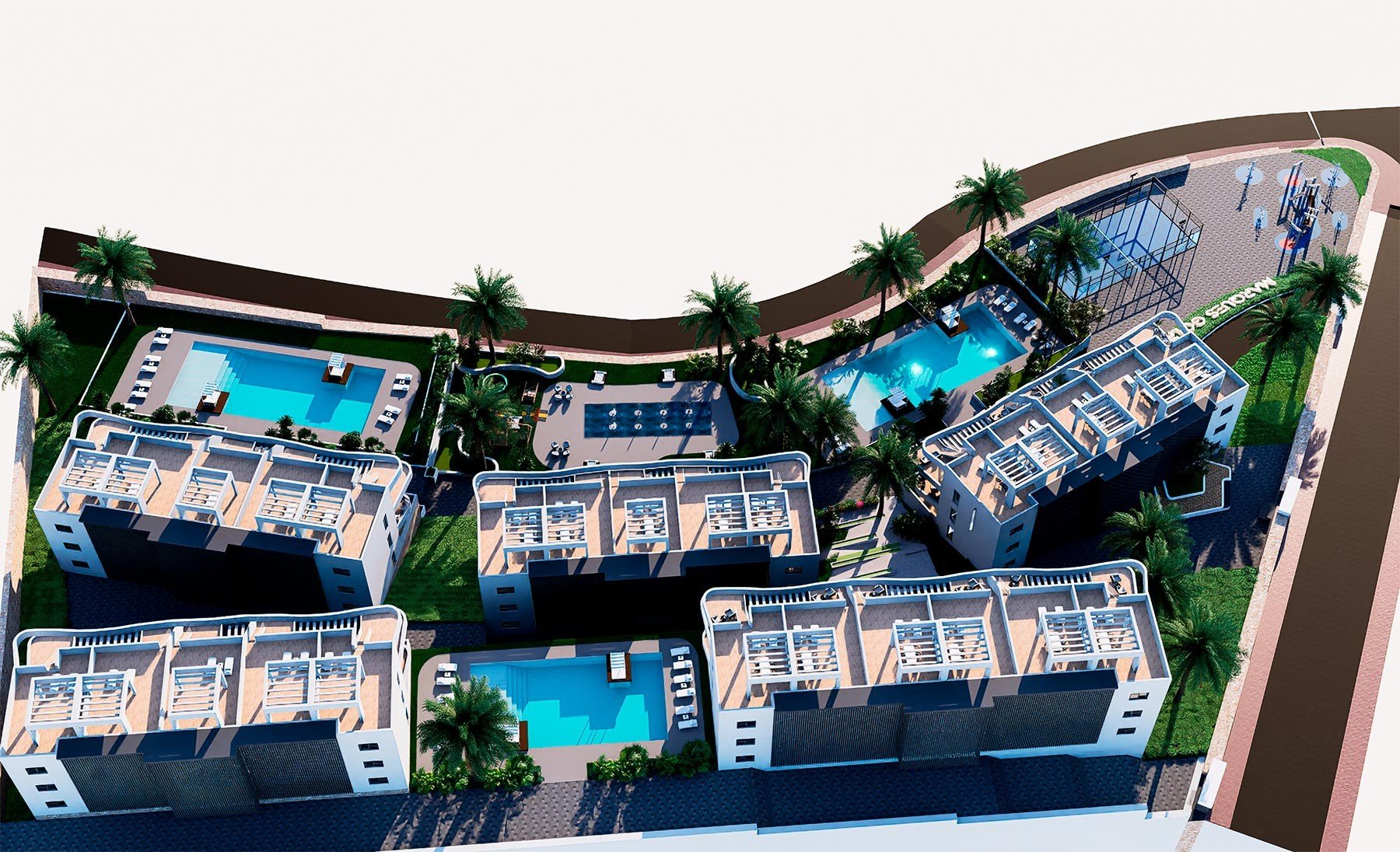 Penthauss Finestrat, Alicante, Spānijā 2 istabas, 68 m2 Nr. 112281