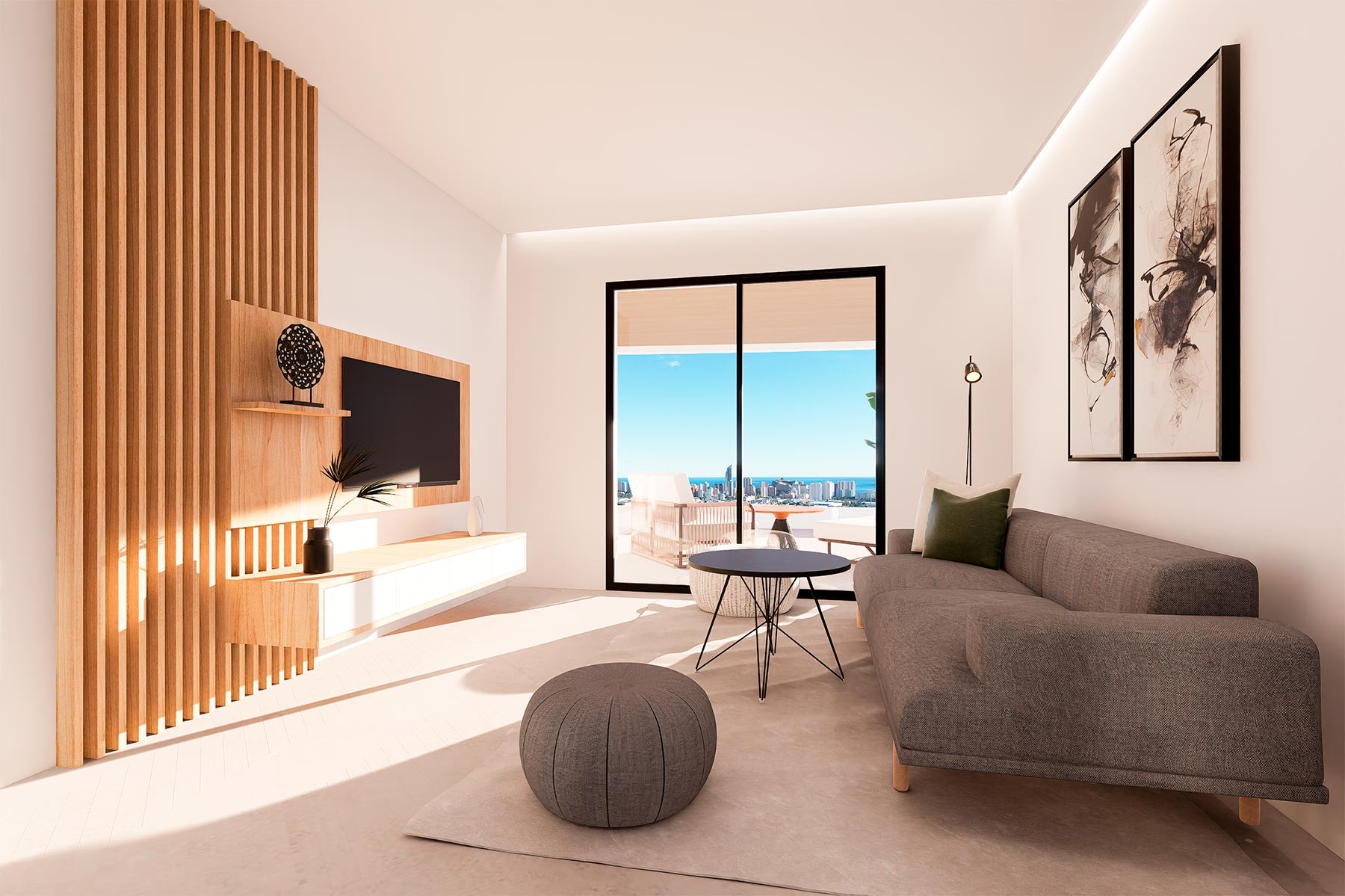 Penthauss Finestrat, Alicante, Spānijā 2 istabas, 68 m2 Nr. 112281