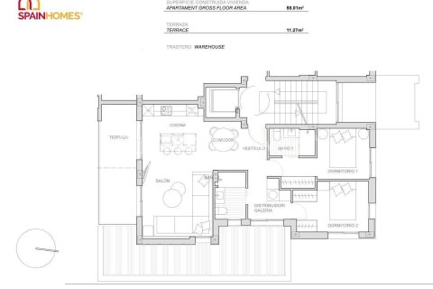 Apartamento en venta en Torre-Pacheco, Murcia, España 3 dormitorios, 102 m2 No. 108380 - foto 30