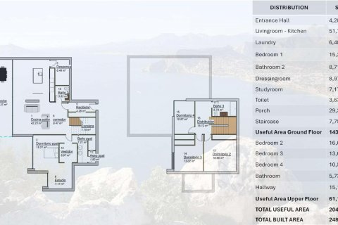 Продажа виллы Пиносо, Аликанте, Испания 4 спальни, 248м2 №111254 - фото 5