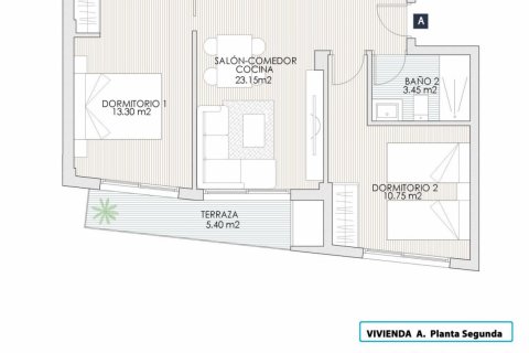 Wohnung zum Verkauf Torrevieja, Alicante, Spanien 2 Schlafzimmer, 63 m2 Nr. 111255 - Foto 9