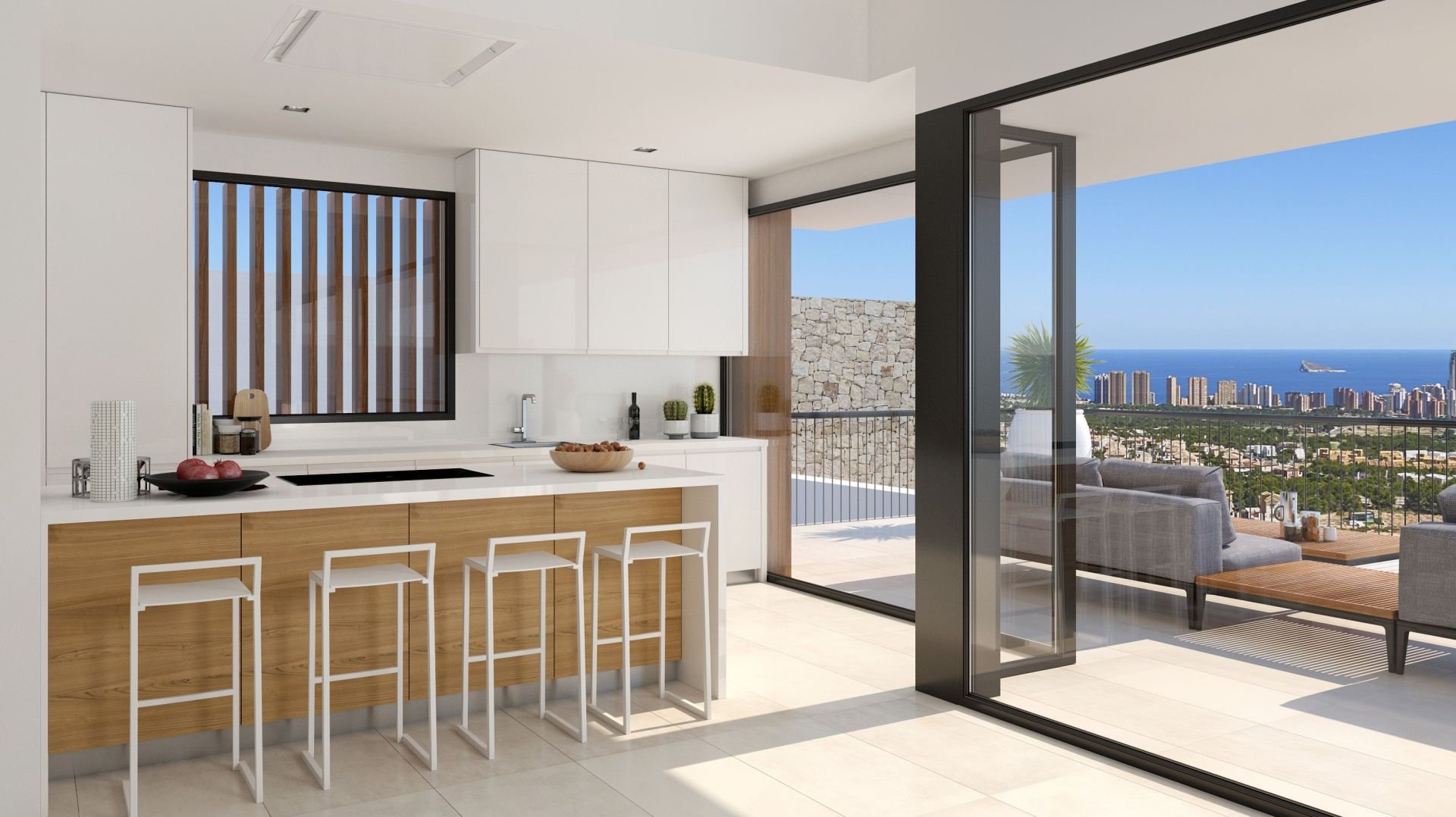 Villa in Finestrat, Alicante, Spain 4 bedrooms, 260 sq.m. No. 95775