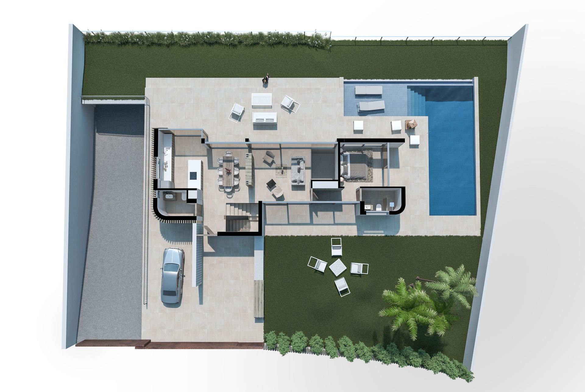 Villa in Finestrat, Alicante, Spain 4 bedrooms, 260 sq.m. No. 95775