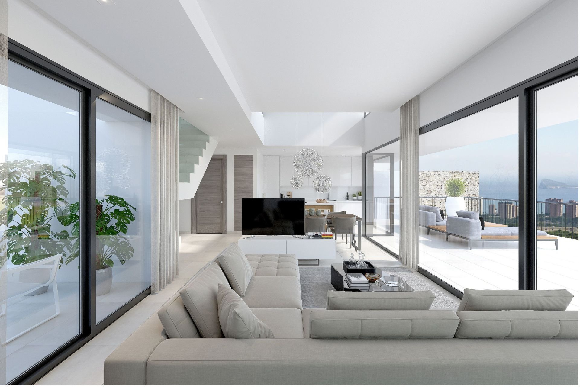 Villa in Finestrat, Alicante, Spain 4 bedrooms, 260 sq.m. No. 95775