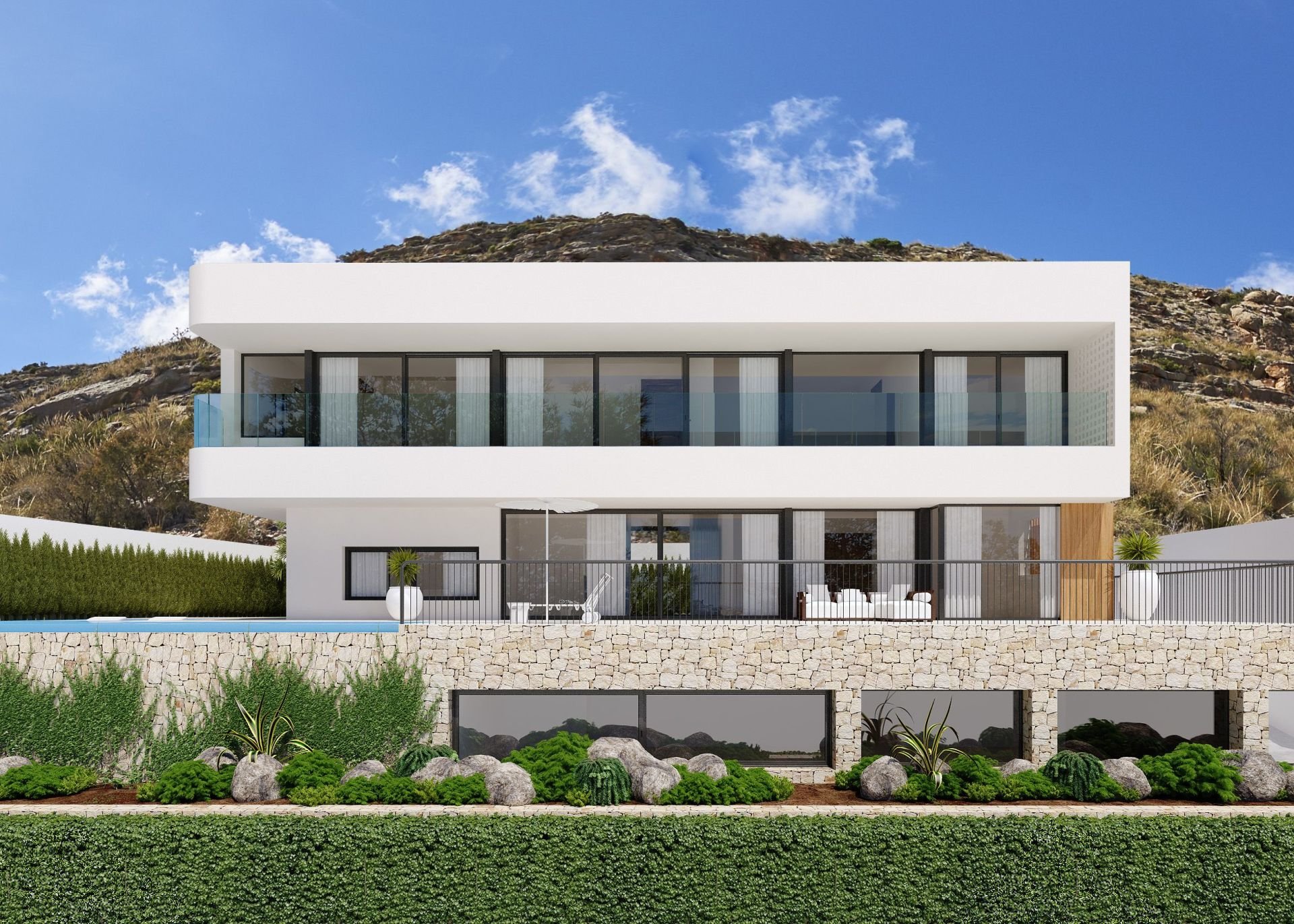 Villa in Finestrat, Alicante, Spain 4 bedrooms, 260 sq.m. No. 95775