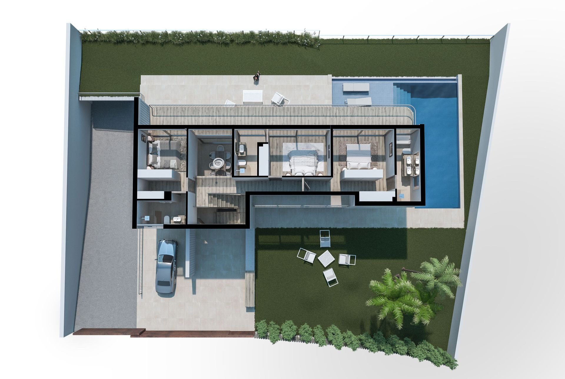 Villa in Finestrat, Alicante, Spain 4 bedrooms, 260 sq.m. No. 95775