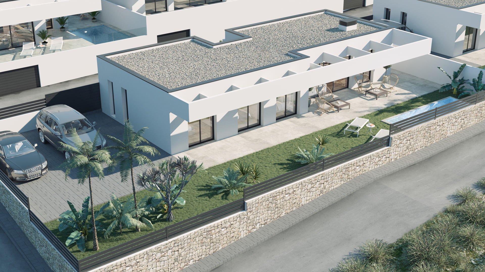 Villa a Finestrat, Alicante, Spagna 3 camere da letto, 250 mq. N° 110678