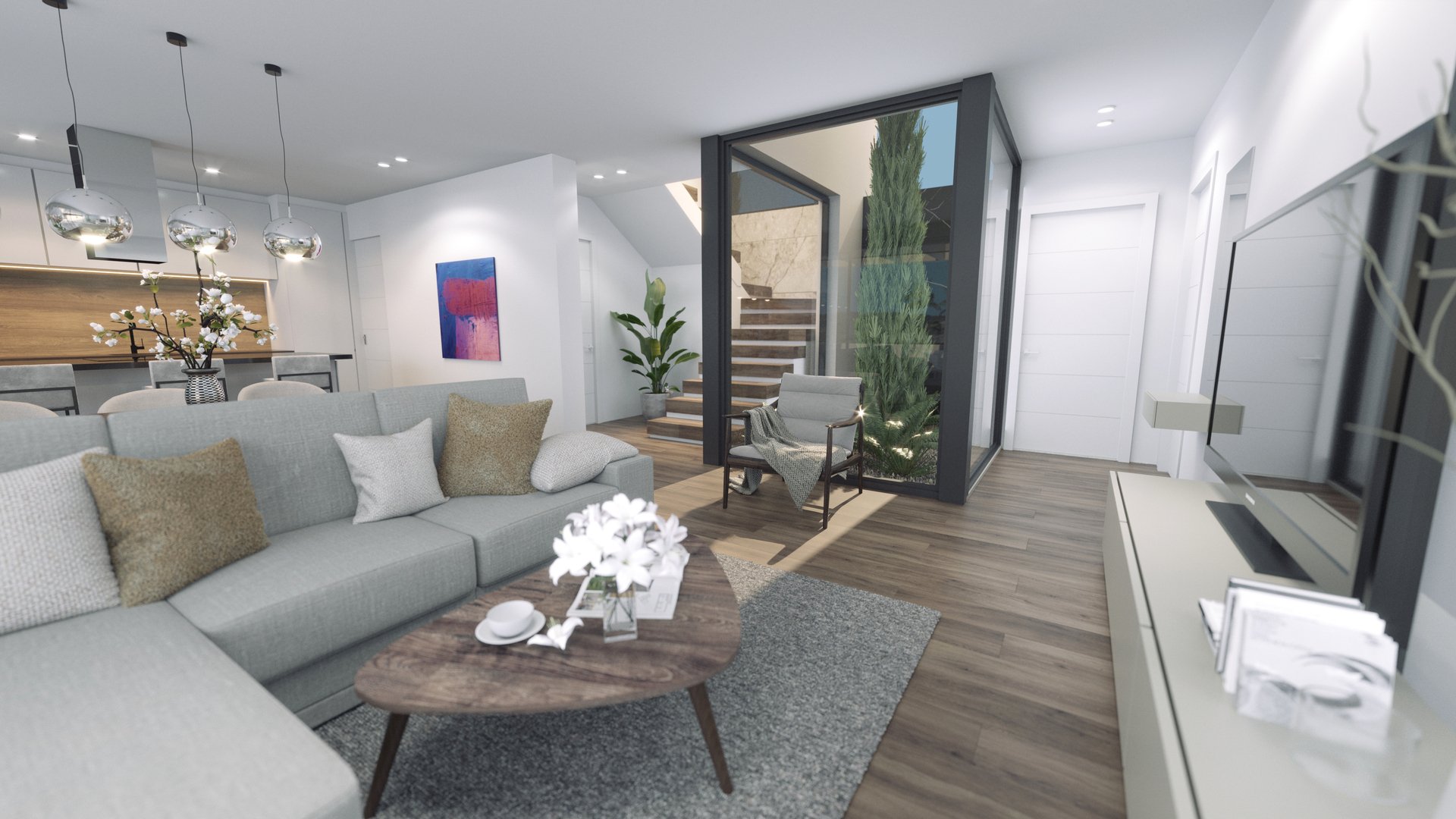 Villa a Finestrat, Alicante, Spagna 3 camere da letto, 250 mq. N° 110678