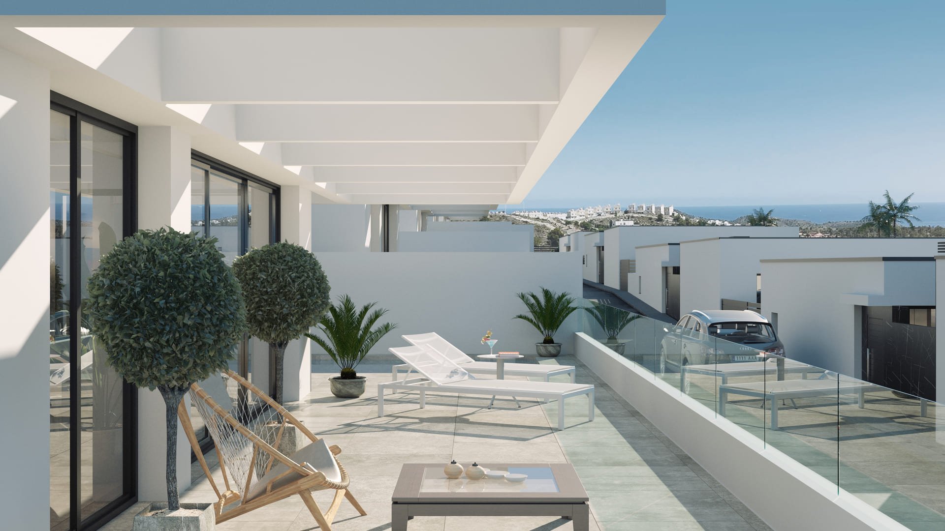 Villa a Finestrat, Alicante, Spagna 3 camere da letto, 250 mq. N° 110678