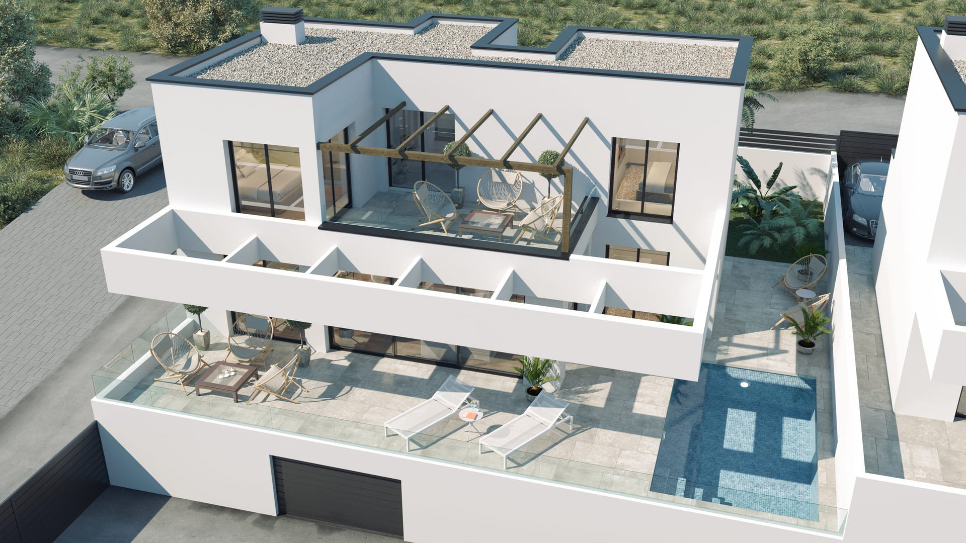 Villa a Finestrat, Alicante, Spagna 3 camere da letto, 250 mq. N° 110678
