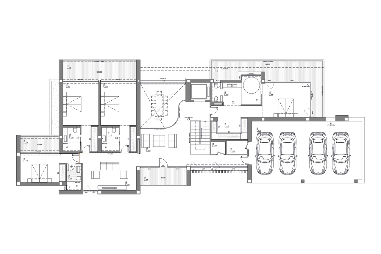 Hus i Benitachell, Alicante, Spanien 5 sovrum, 1401 kvm. Nr. 101602