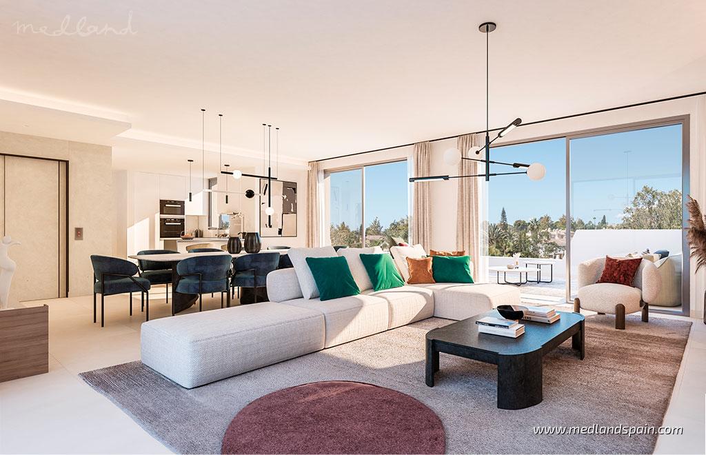 Apartament w San Pedro de Alcantara, Malaga, Hiszpania 3 sypialnie, 194.93 mkw. nr 104708