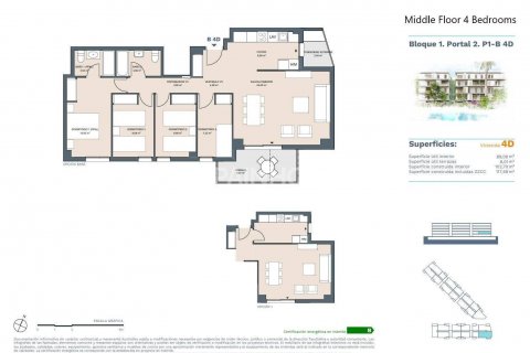 Apartment for sale Denia, Alicante, Spain 4 bedrooms, 123 sq.m. No. 102343 - photo 6