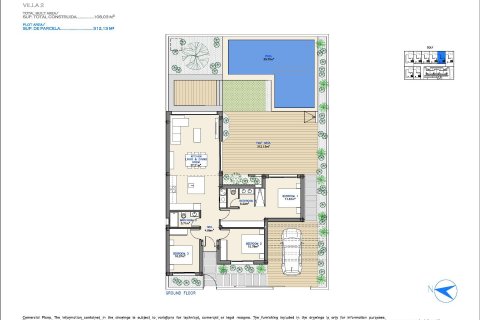 Villa zum Verkauf Los Alcazares, Murcia, Spanien 3 Schlafzimmer, 108 m2 Nr. 111279 - Foto 18