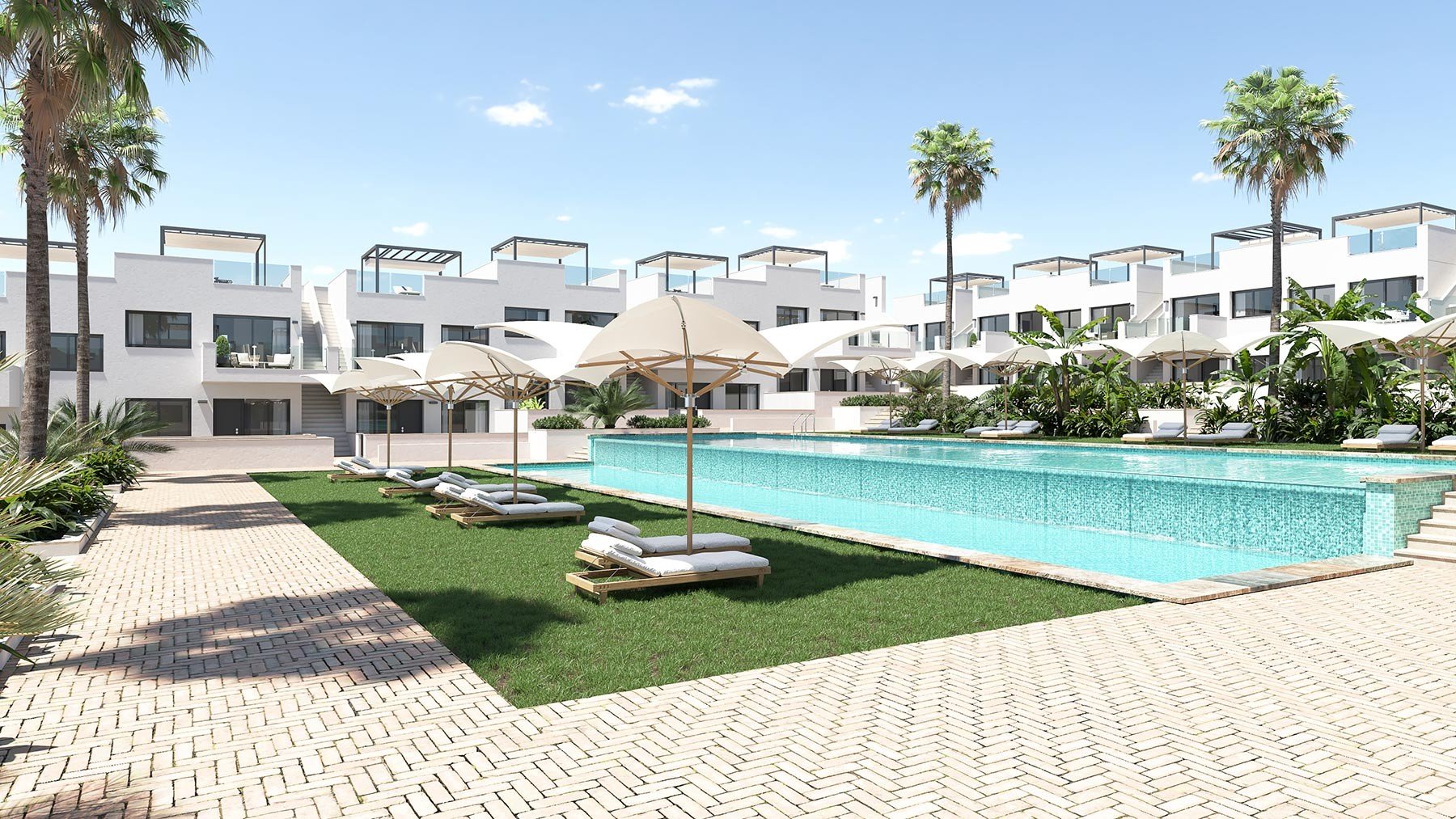 Bungalow in Torrevieja, Alicante, Spain 2 bedrooms, 69 sq.m. No. 97767