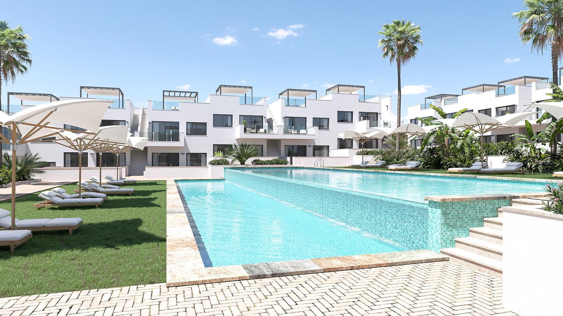 Bungalow in Torrevieja, Alicante, Spain 2 bedrooms, 69 sq.m. No. 97767