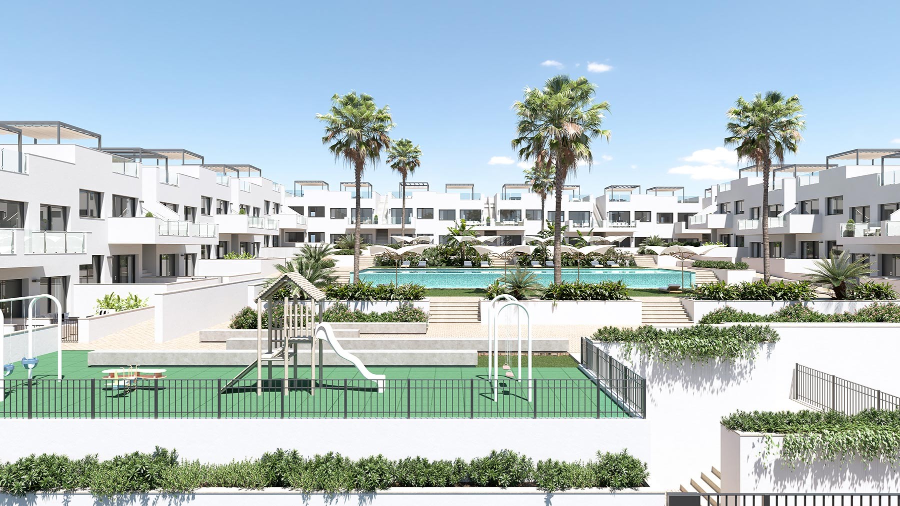 Bungalow in Torrevieja, Alicante, Spain 2 bedrooms, 69 sq.m. No. 97767