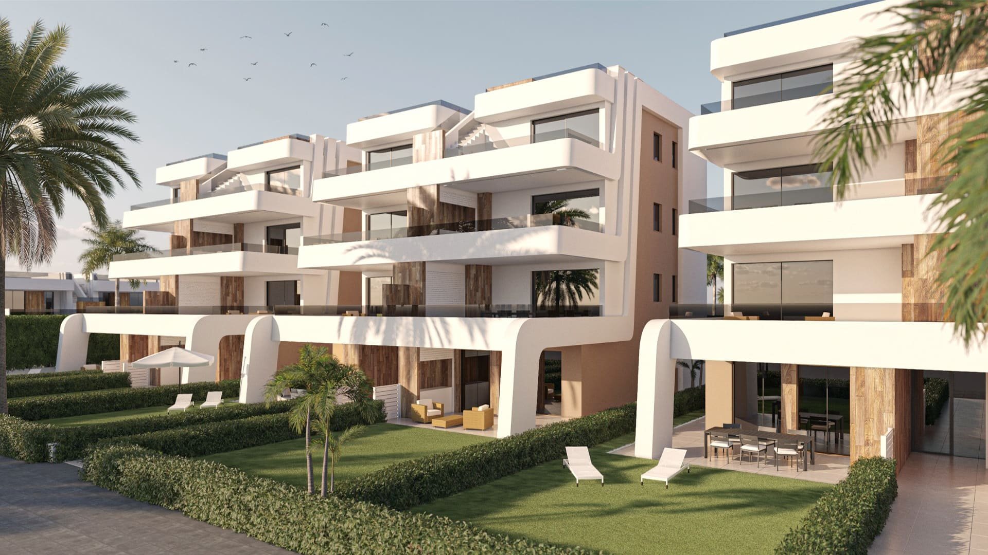 Apartamento en La Pinada Nature Resort, Alhama de Murcia, Murcia, España 2 dormitorios, 88.39 m2 No. 91208