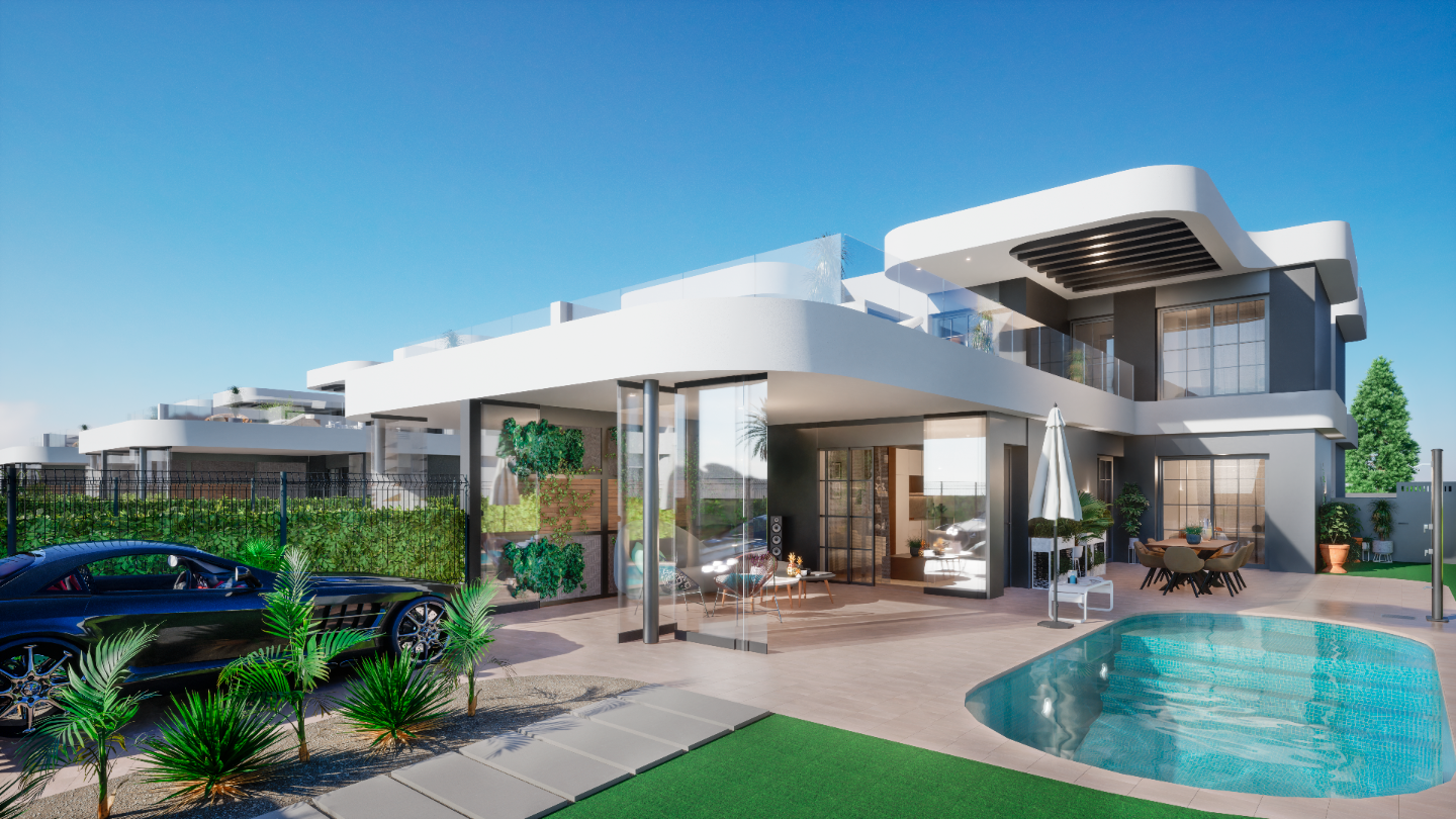 Villa in Los Alcazares, Murcia, Spain 3 bedrooms, 141 sq.m. No. 90182