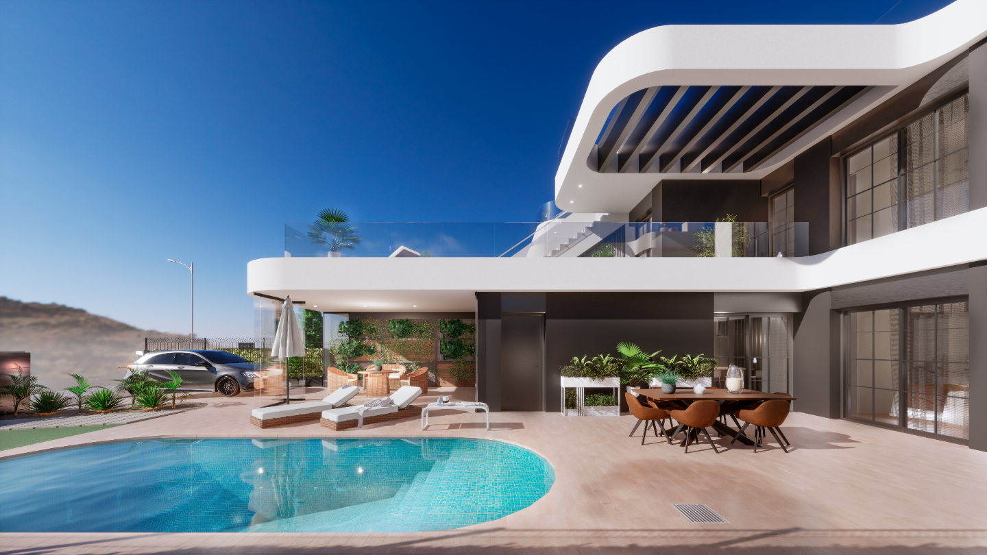 Villa in Los Alcazares, Murcia, Spain 3 bedrooms, 141 sq.m. No. 90182