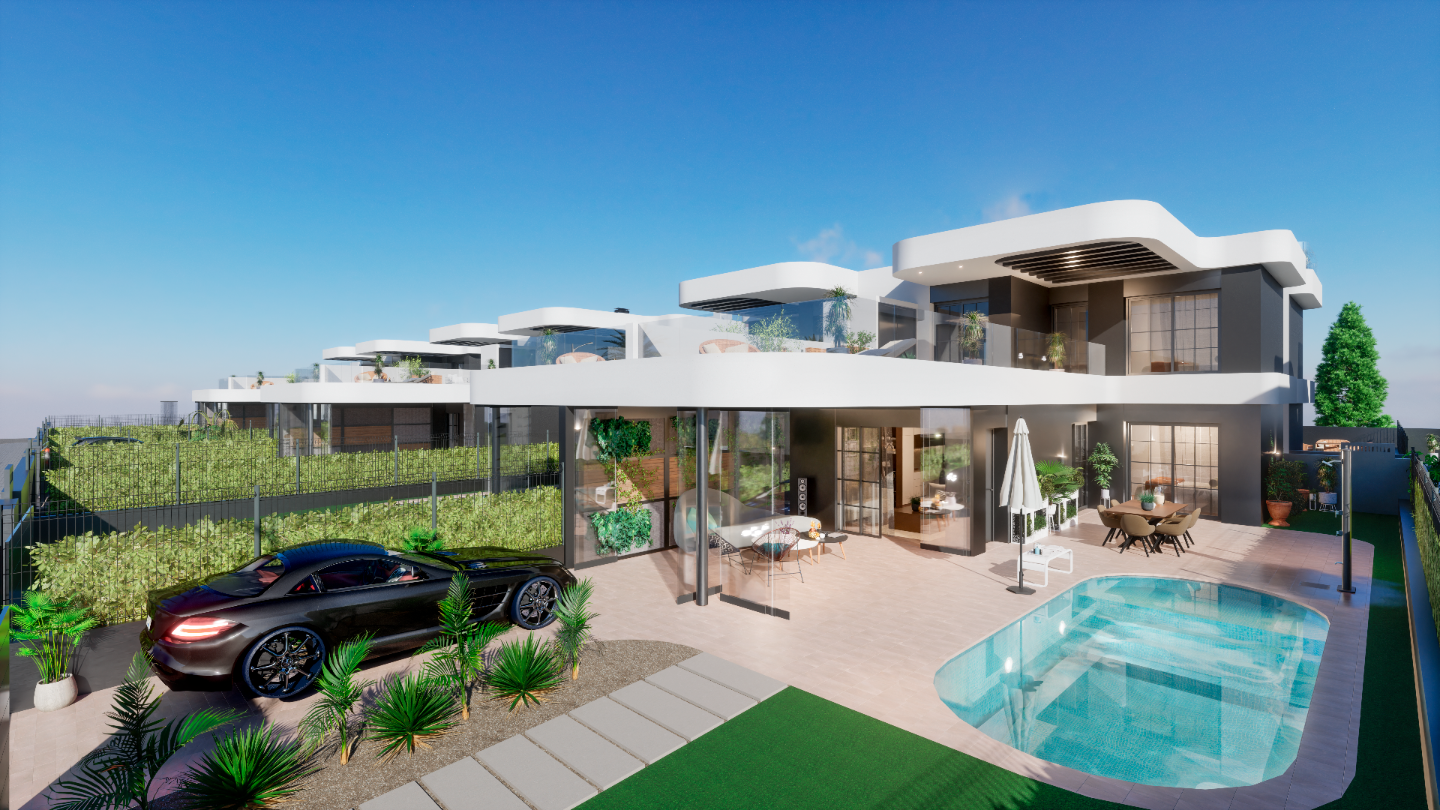 Villa in Los Alcazares, Murcia, Spain 3 bedrooms, 141 sq.m. No. 90182